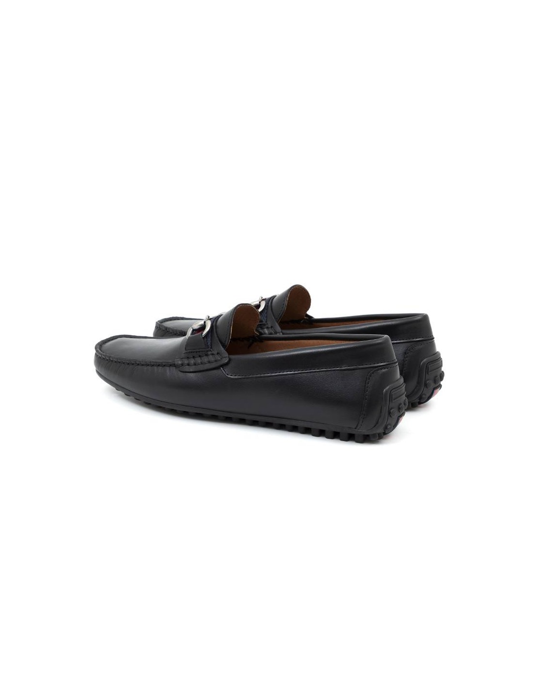 ortiz & reed Mocasín de piel con hebilla color negro BELIPO-NEGRO Envío gratis