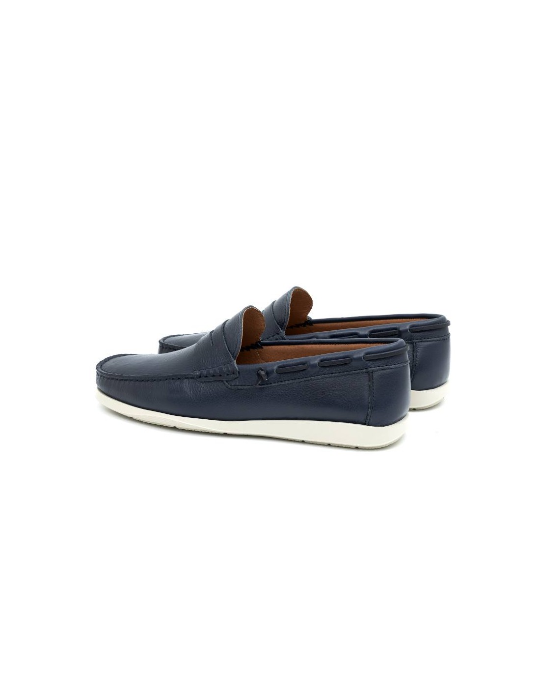 ortiz & reed Náutico de piel con aplique metálico color azul NANOR-NAVY Últimos 2 días