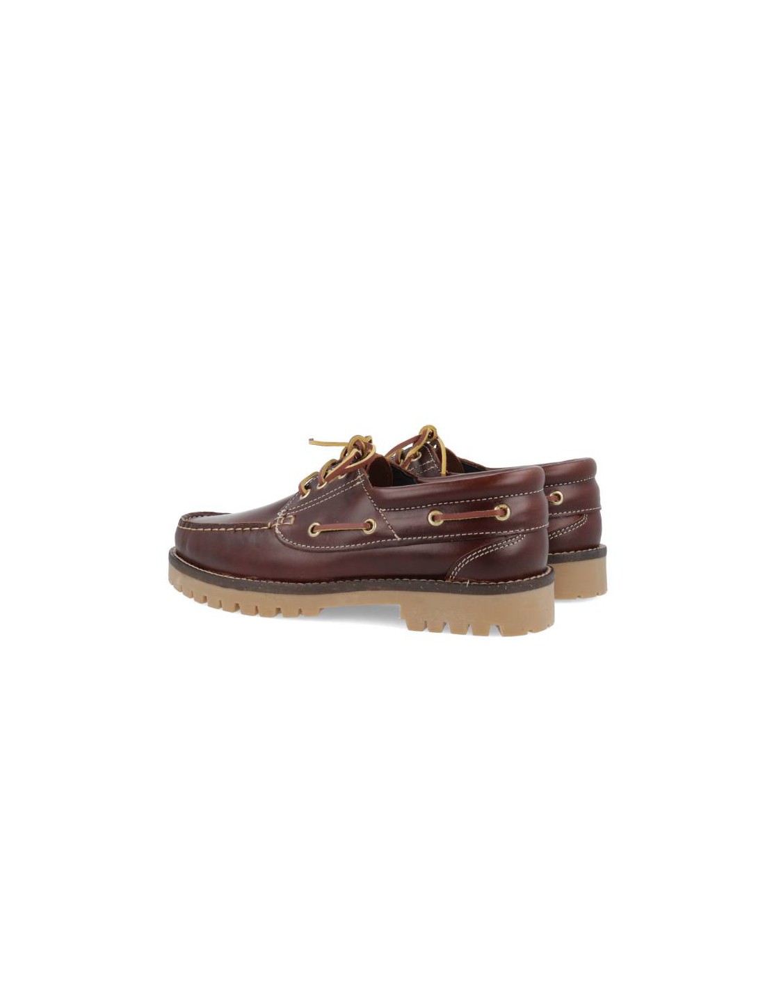 ortiz & reed Náutico de piel con cordón de piel color cuero CRONOL-CUERO Superdescuento