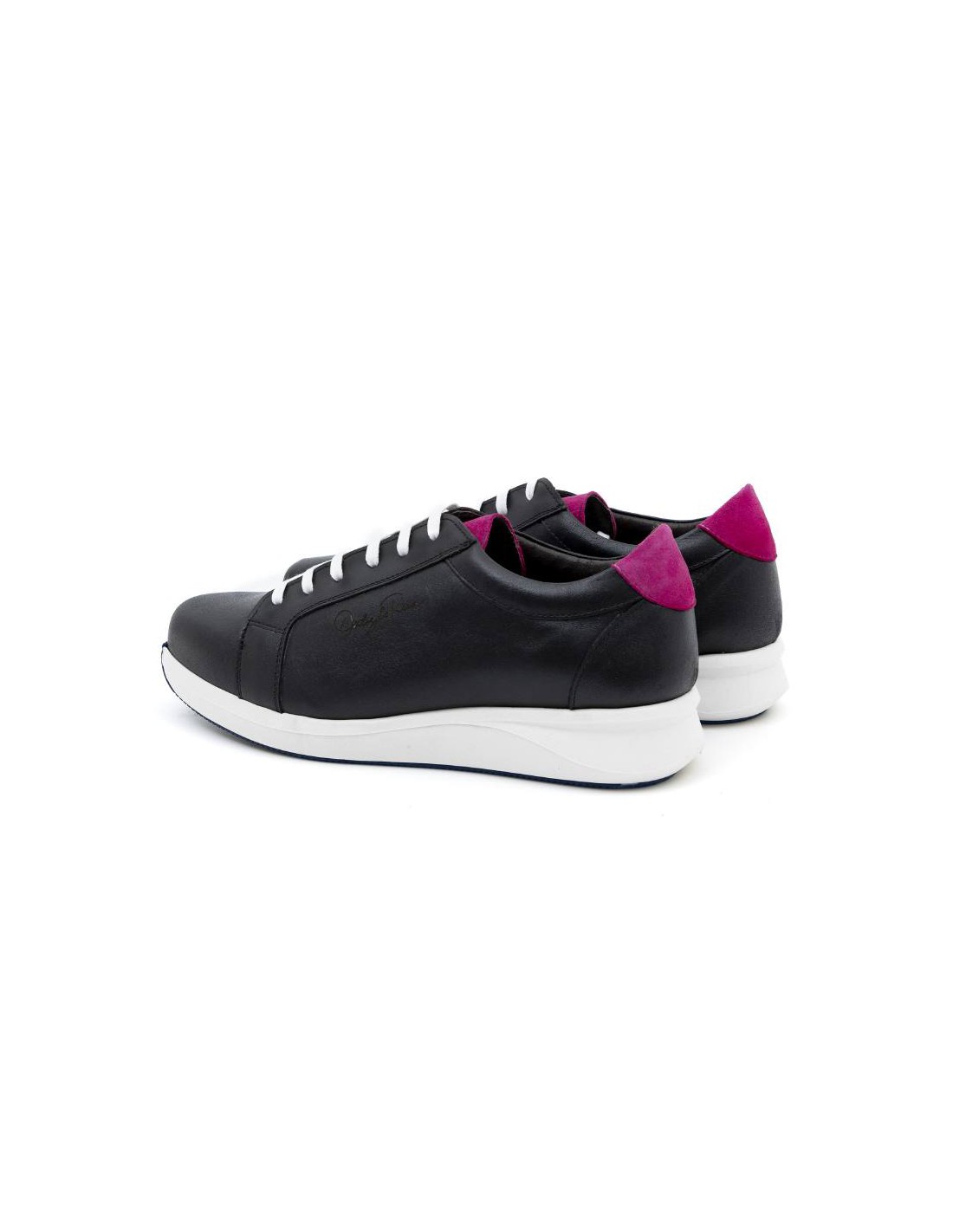 ortiz & reed Deportivo de mujer de piel liso color negro W-LOREED-NEGRO Descuentos del mes