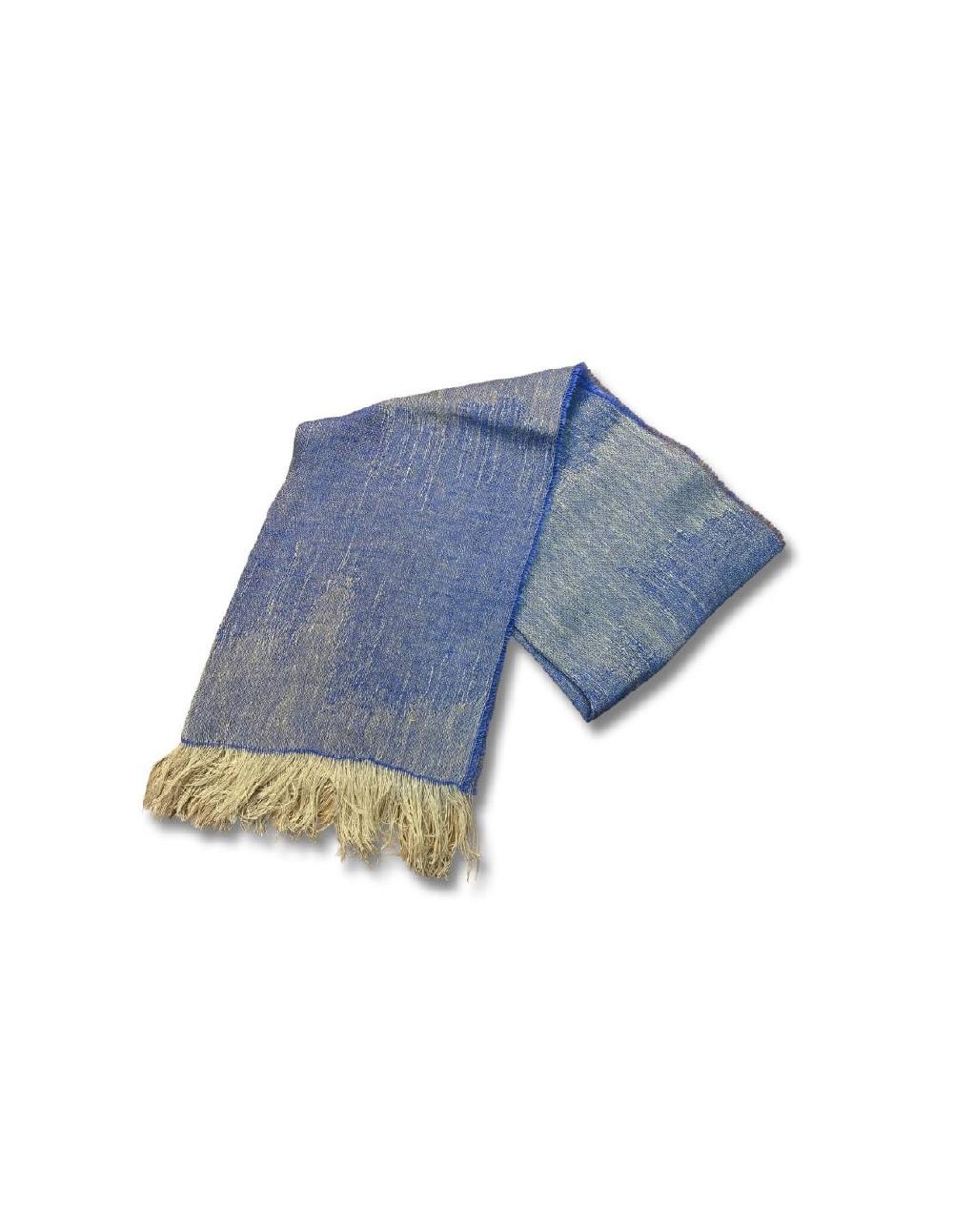 ortiz & reed Foulard liso en degradé color azul NIC-1408-BLUE Ofertas de temporada