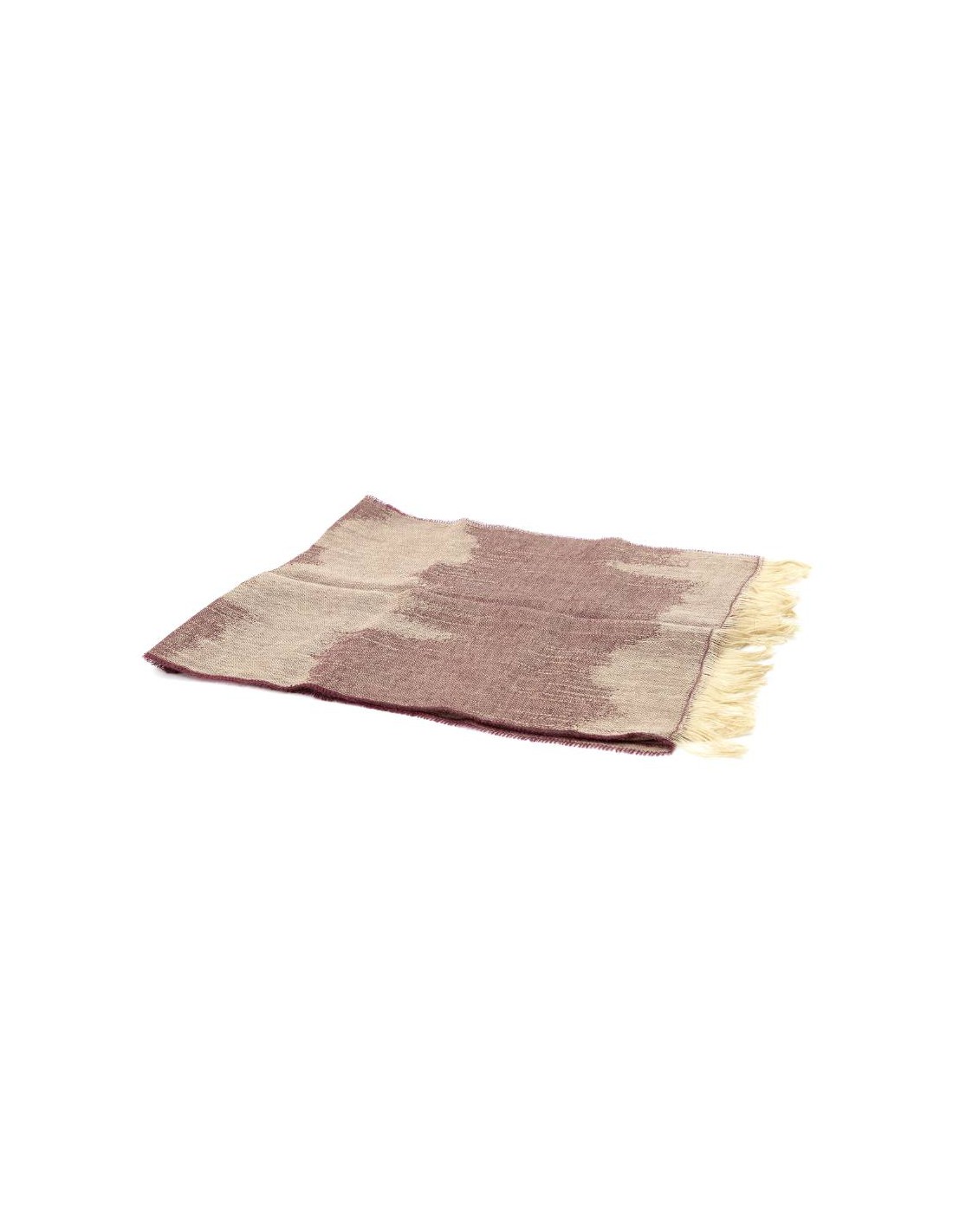 ortiz & reed Foulard para mujer lisa en degradé color burdeos BUF-1408-BURGUNDY Envío gratis