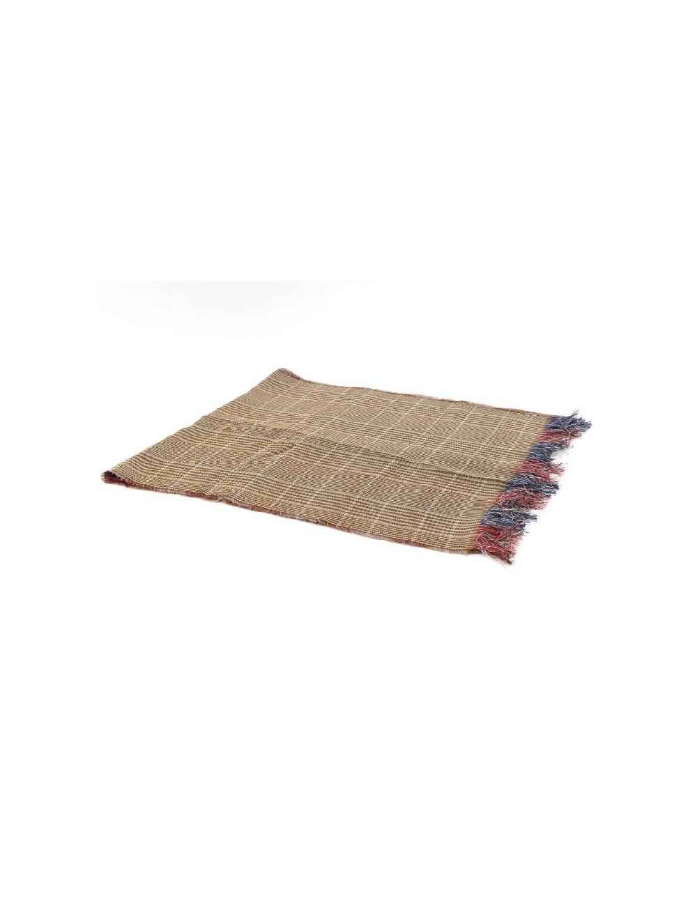 ortiz & reed Foulard para mujer liso con flecos color marrón NIC-1543-BROWN ÚLTIMAS EDICIONES