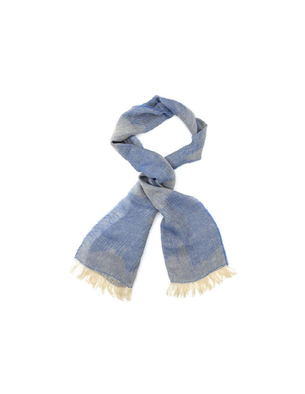 ortiz & reed Foulard para mujer liso en degradé color azul BUF-1408-BLUE Último día