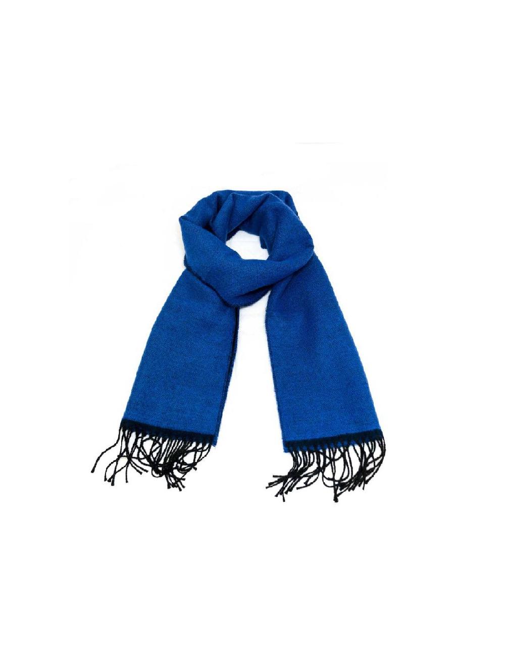 ortiz & reed Bufanda para hombre liso en doble tonalidad color azul BUF-MOLITO-AZUL-MARINO Superdescuento