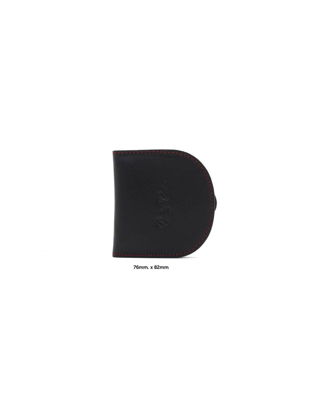 ortiz & reed Cartera de piel de forro estampado color negro AC-LYON-86-NEGRO Grandes descuentos