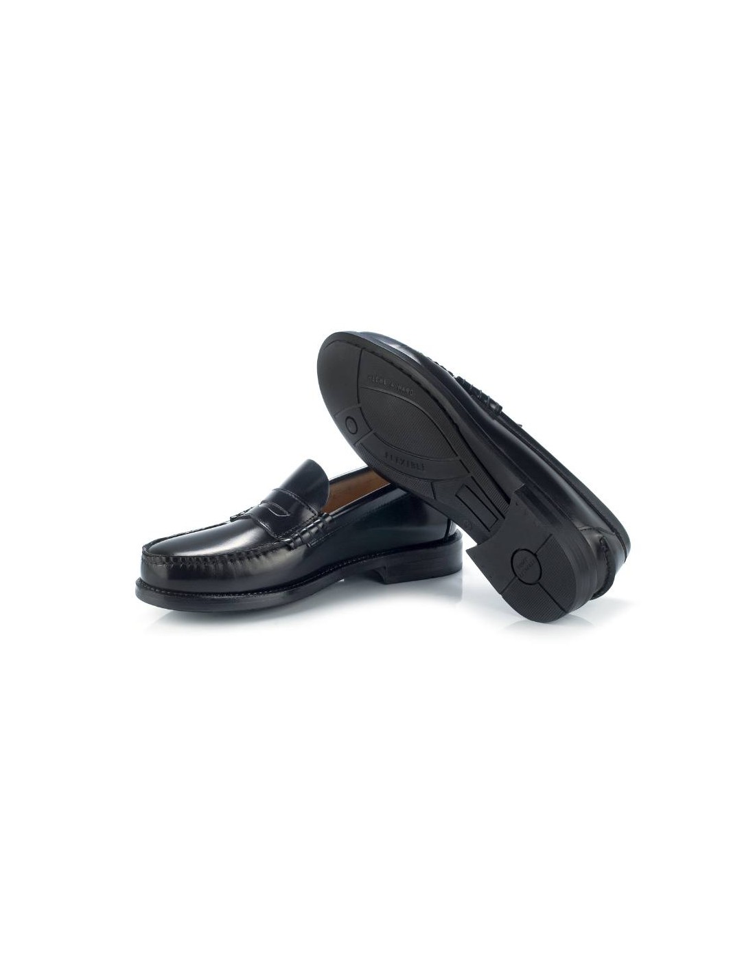 ortiz & reed Castellanos de piel con antifaz color negro BEFAGO-NEGRO Tienda de fábrica