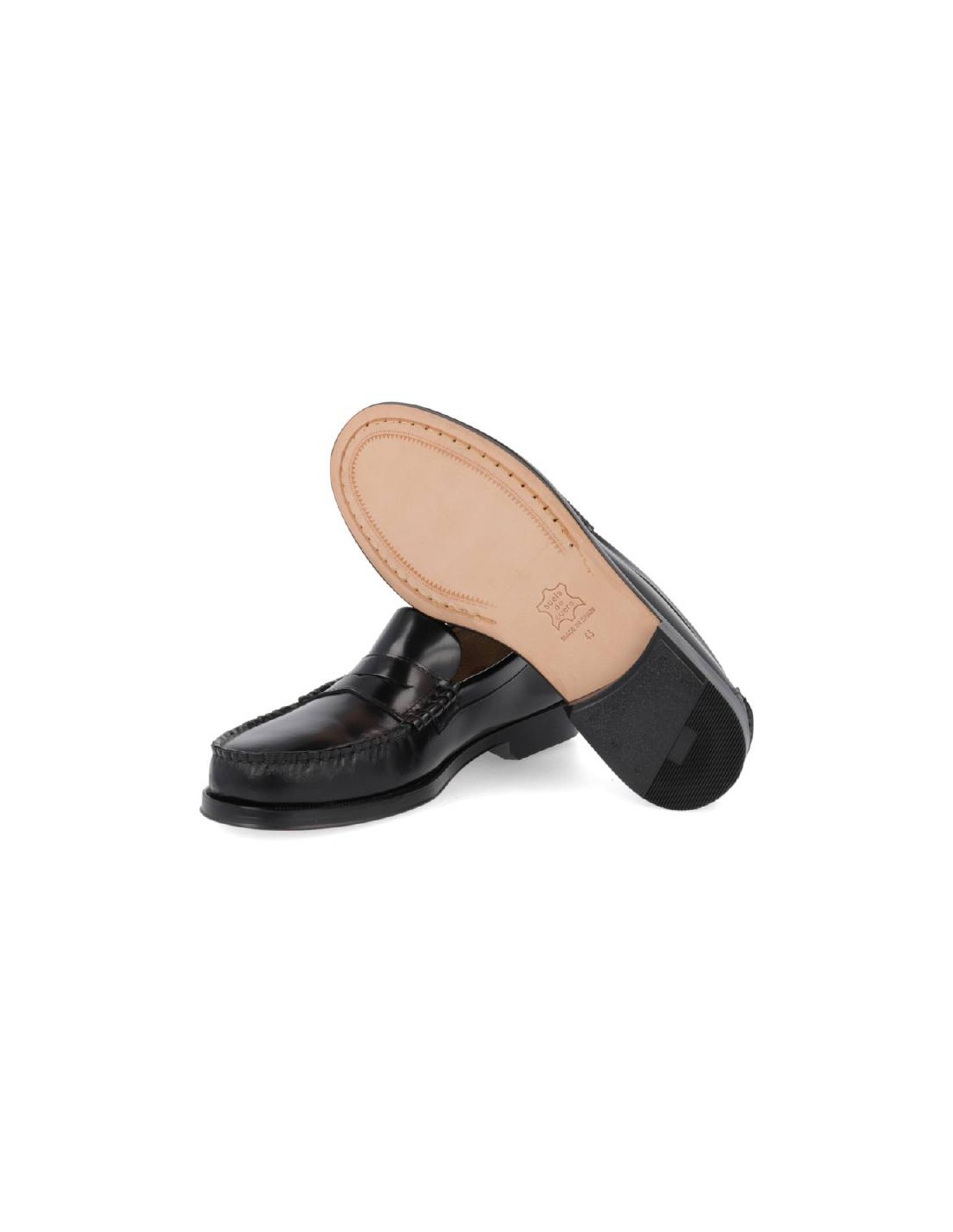ortiz & reed Castellanos de piel con antifaz color negro PLOMER-NEGRO Precios de Black Friday
