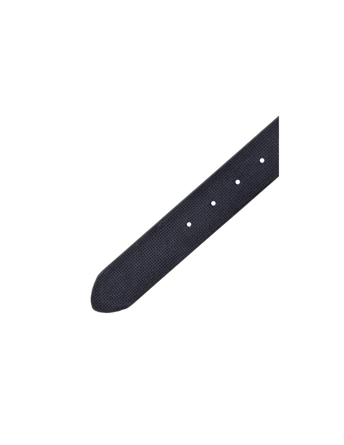 ortiz & reed Cinturón de ante construcción alomada color azul B-SORT-NAVY Ofertas especiales