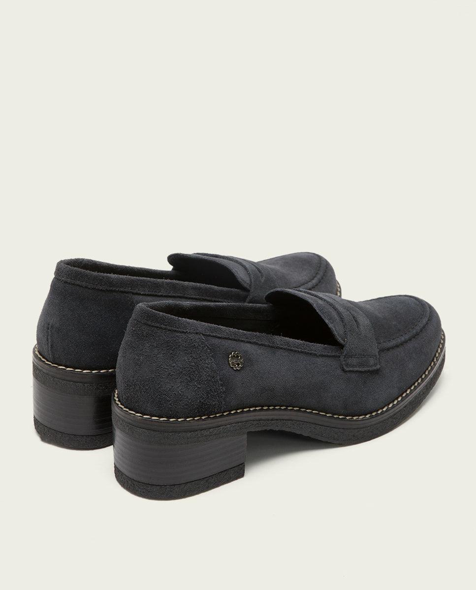porronet MOCASINES PLANOS CARBÓN PARIS Precios de Black Friday