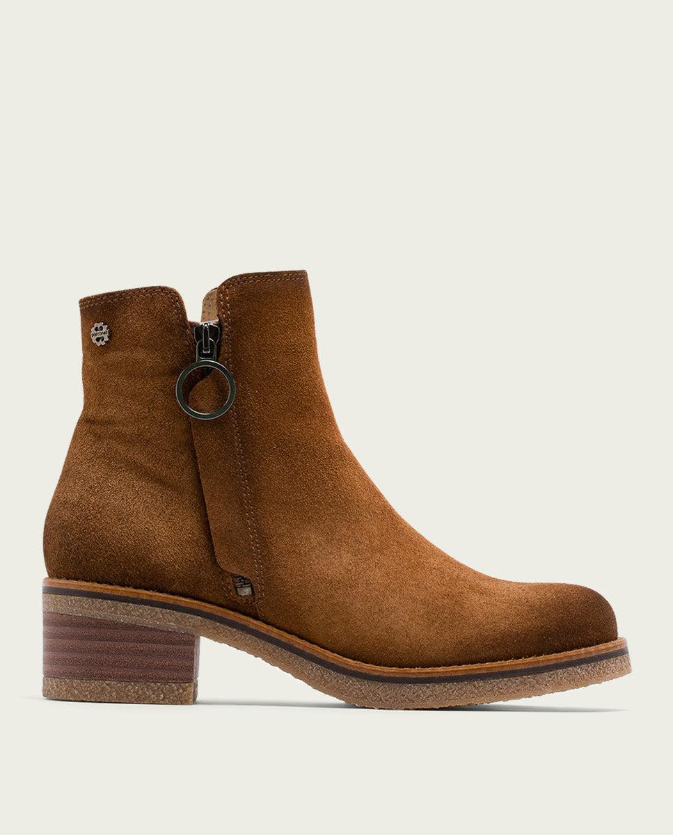 porronet BOTINES DE PIEL CUERO CON CREMALLERA GLEDA Devoluciones gratuitas