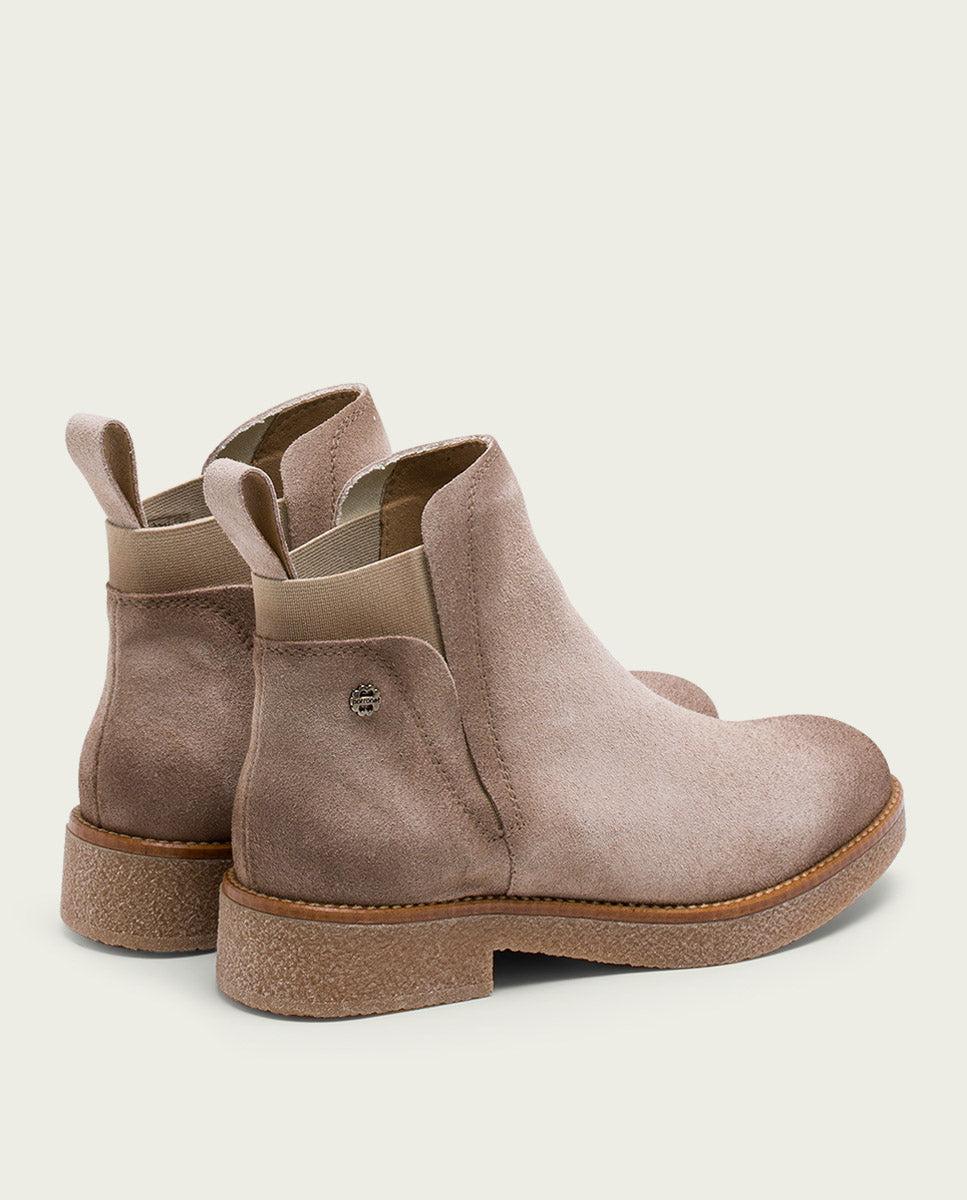 porronet BOTINES DE PIEL ARENA CON ELÁSTICOS DALIA Solo hoy