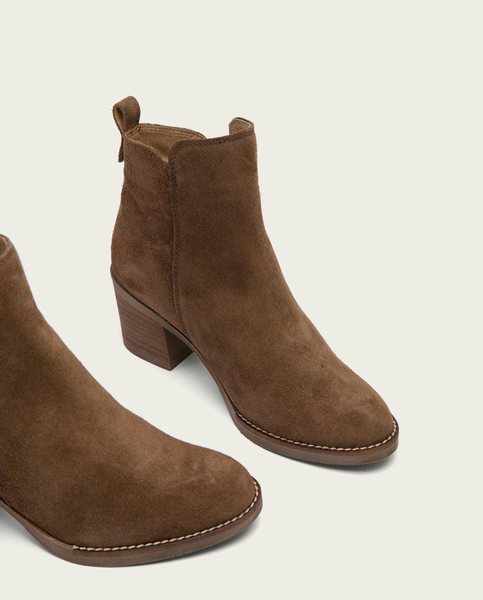 porronet BOTINES DE TACÓN MOKA CON CREMALLERA NERY 2025