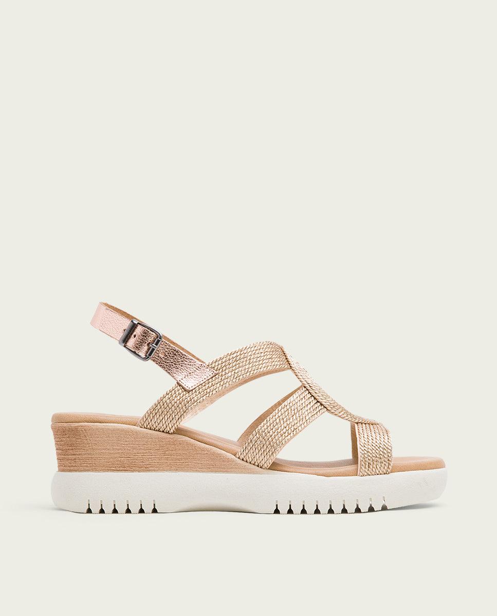 porronet SANDALIA CUÑA ROSE ELISA Rebajas