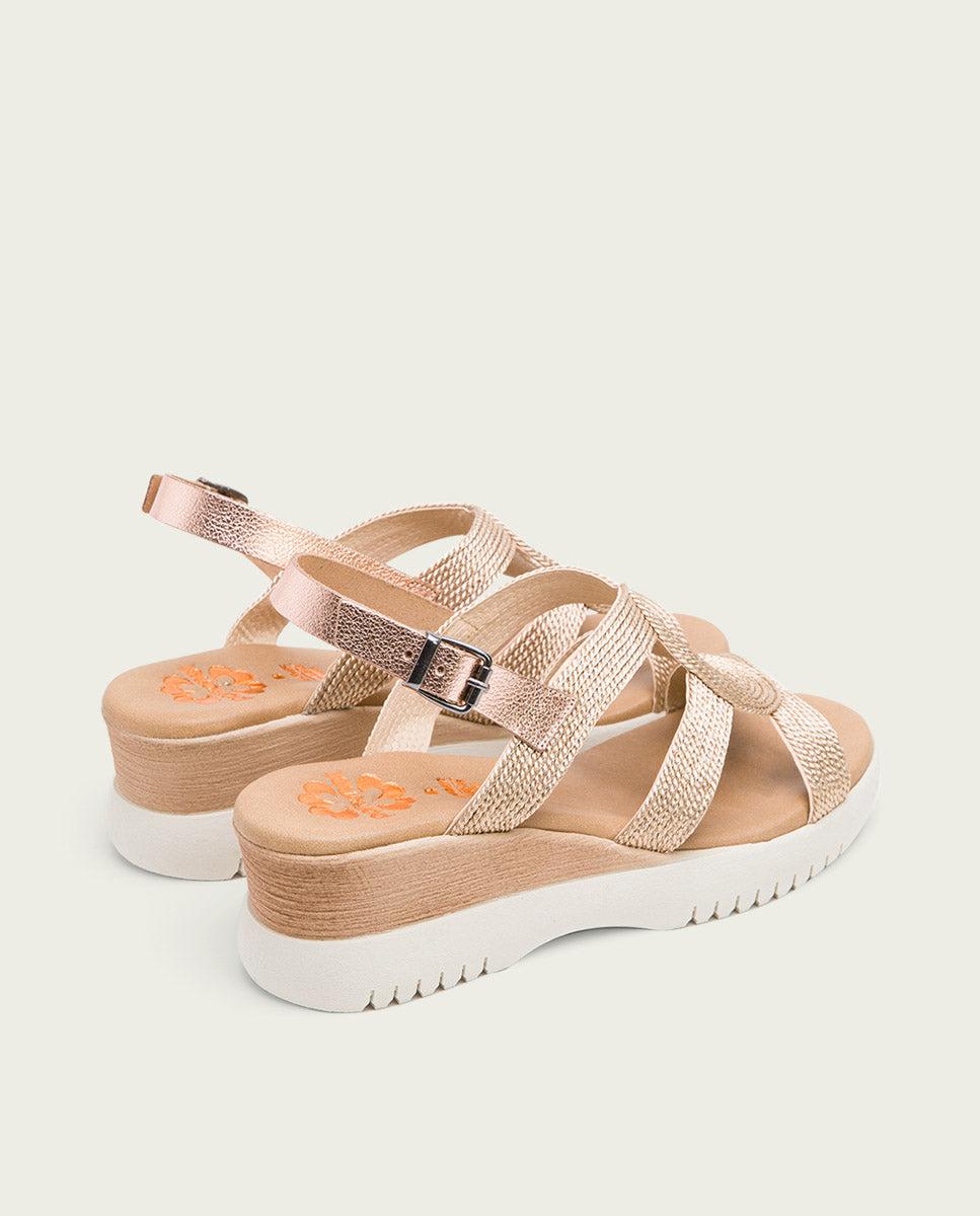 porronet SANDALIA CUÑA ROSE ELISA Rebajas