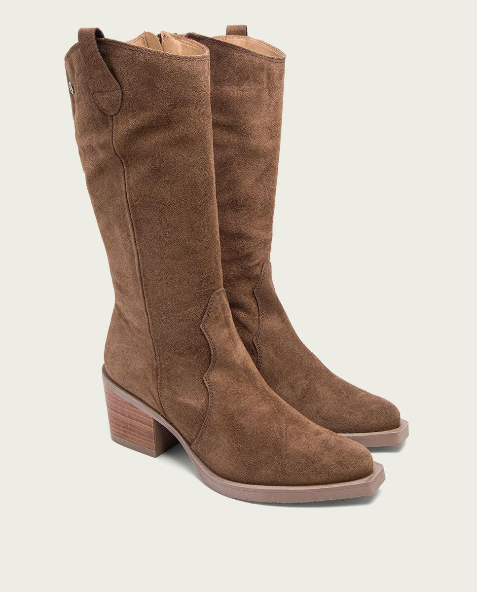 porronet BOTAS COWBOY MOKA CON CREMALLERA JAVA Los más vendidos
