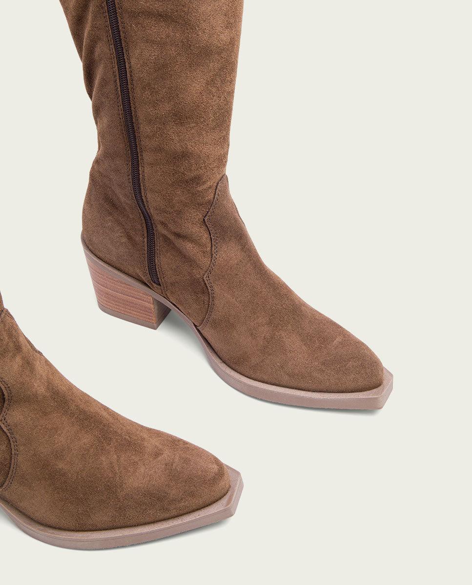 porronet BOTAS COWBOY MOKA CON CREMALLERA JAVA Los más vendidos