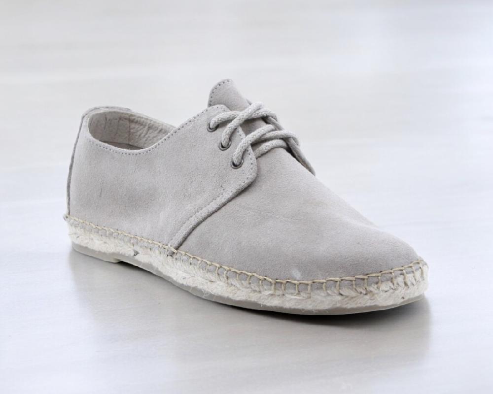 raquel perez Alpargata Esparto Borgia Humo Beige Hombre Última moda
