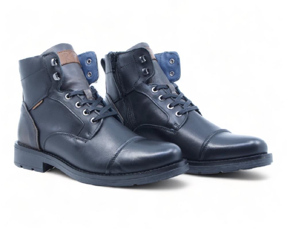 raquel perez Bota Pierre Negro Hombre Precio ultrabajo