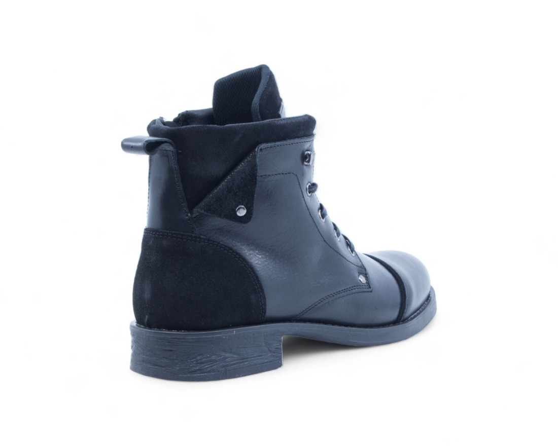 raquel perez Bota Texas Negro Hombre Outlet