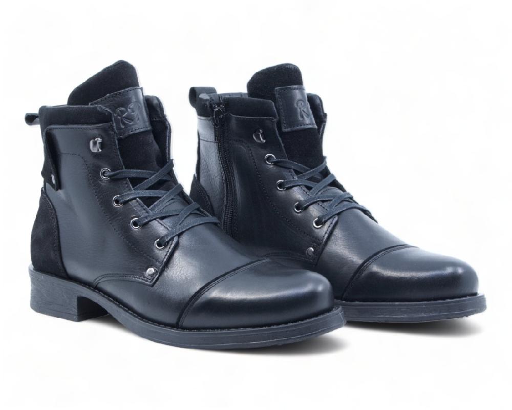 raquel perez Bota Texas Negro Hombre Outlet