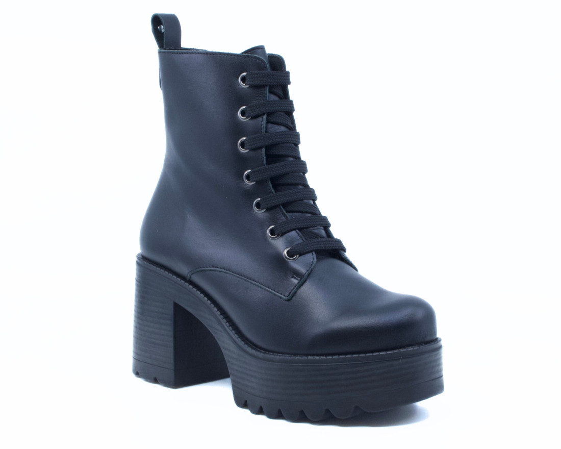 raquel perez Bota Johannesburgo Negro Mujer Tienda