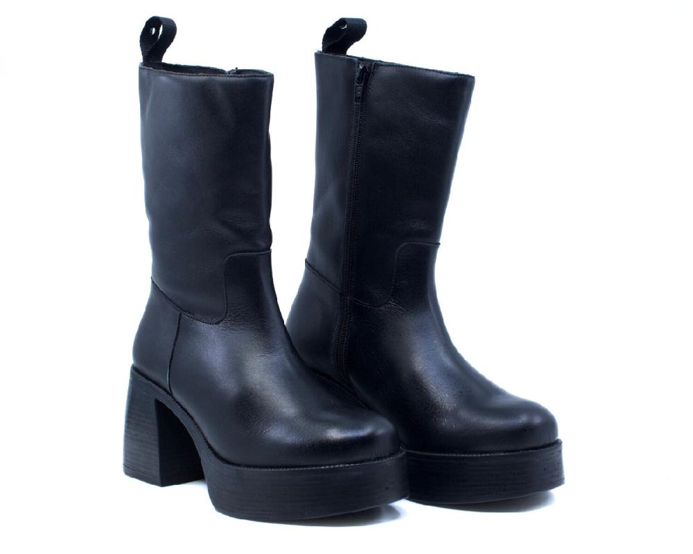 raquel perez Bota Klimanjar Negro Mujer Rebajas online