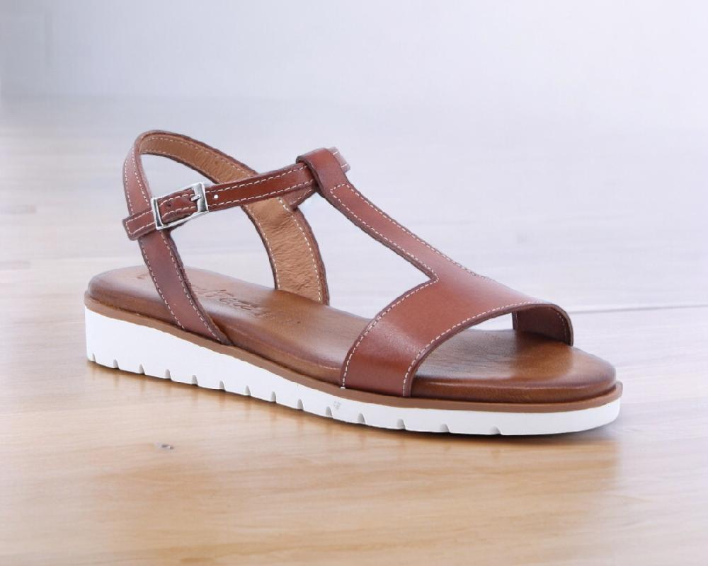 raquel perez Sandalia Cactus 02 Cuero Mujer Precio ultrabajo