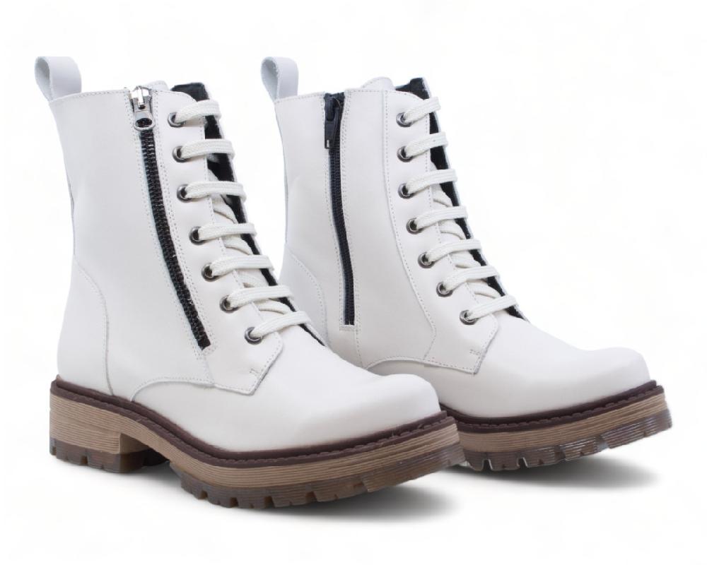 raquel perez Bota Militar Hanoi 23 Beige Mujer Ventas relámpago