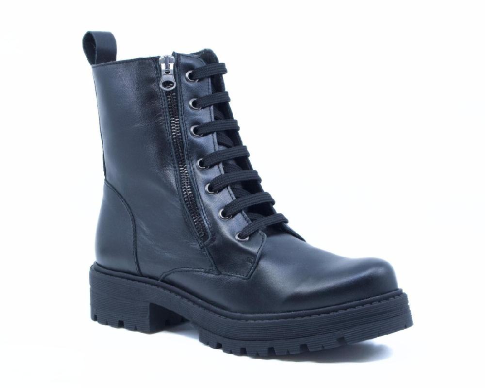 raquel perez Bota Militar Hanoi 23 Negro Mujer Tienda