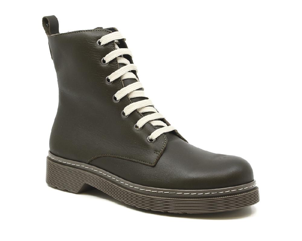 raquel perez Bota Militar Asti Kaki Mujer Rebajas top