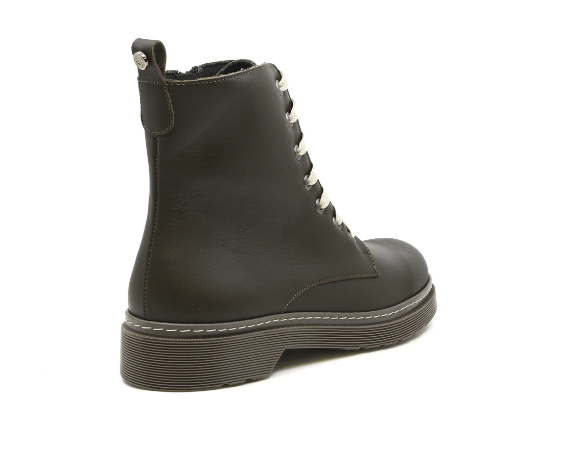 raquel perez Bota Militar Asti Kaki Mujer Rebajas top