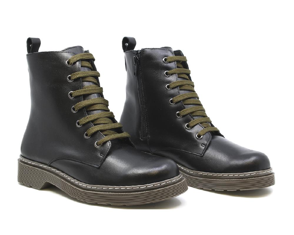 raquel perez Bota Militar Asti Negro Mujer ÚLTIMAS EDICIONES