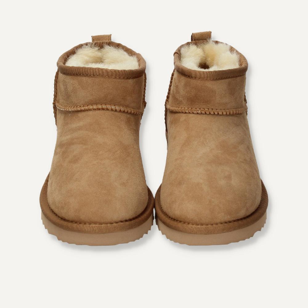 Ria Menorca Botín nieve Nueva Zelanda camel Tienda de fábrica