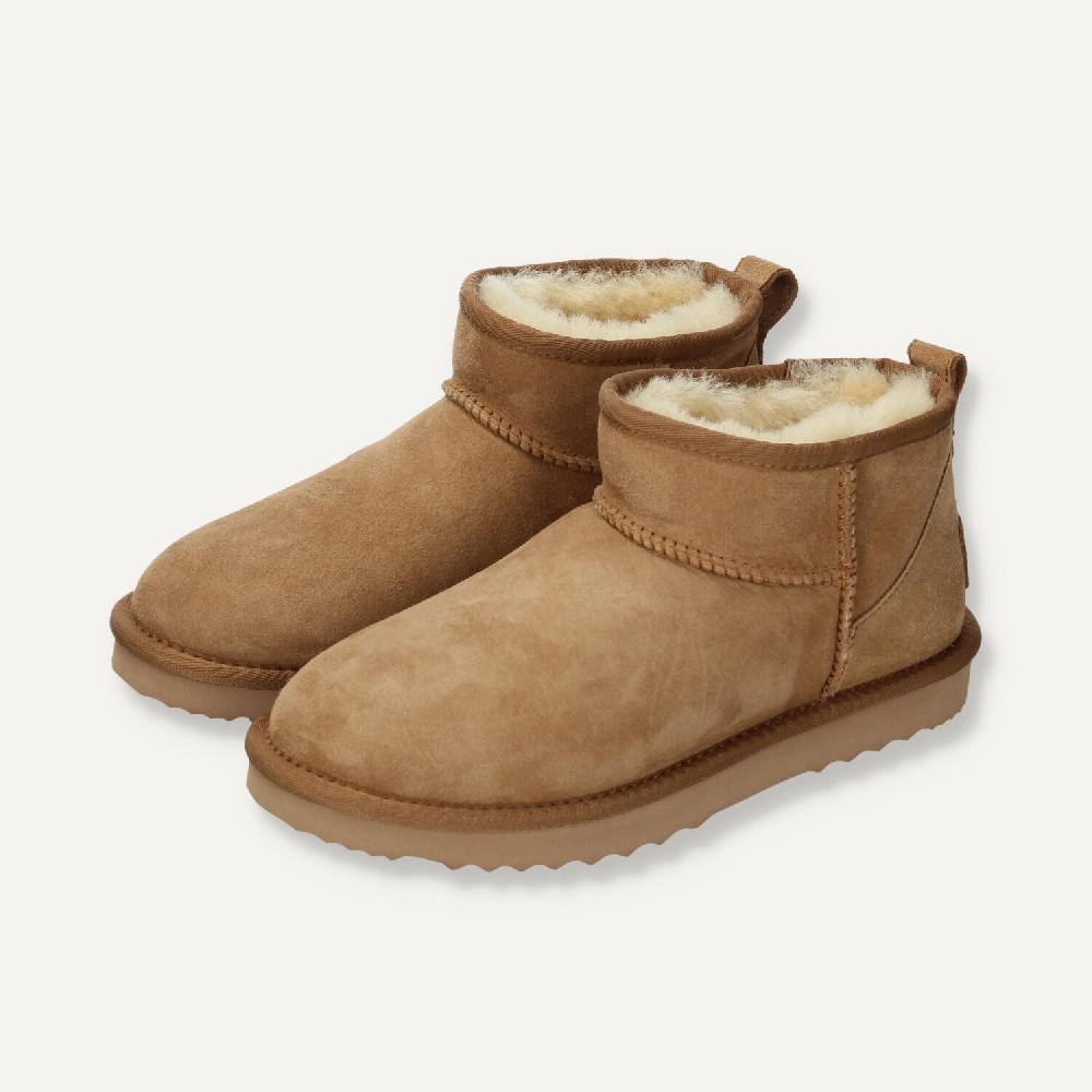 Ria Menorca Botín nieve Nueva Zelanda camel Tienda de fábrica