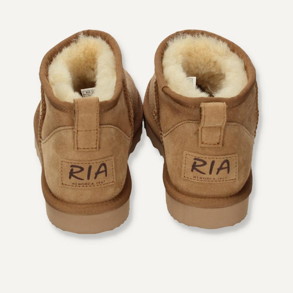 Ria Menorca Botín nieve Nueva Zelanda camel Tienda de fábrica
