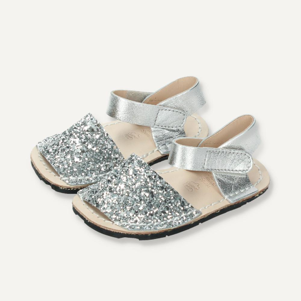 Ria Menorca Menorquina Minimalista Respetuosa Glitter Plata En oferta