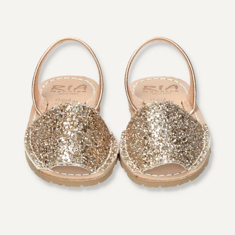 Ria Menorca Menorquina niña Marbella Glitter Peach Rebajas online