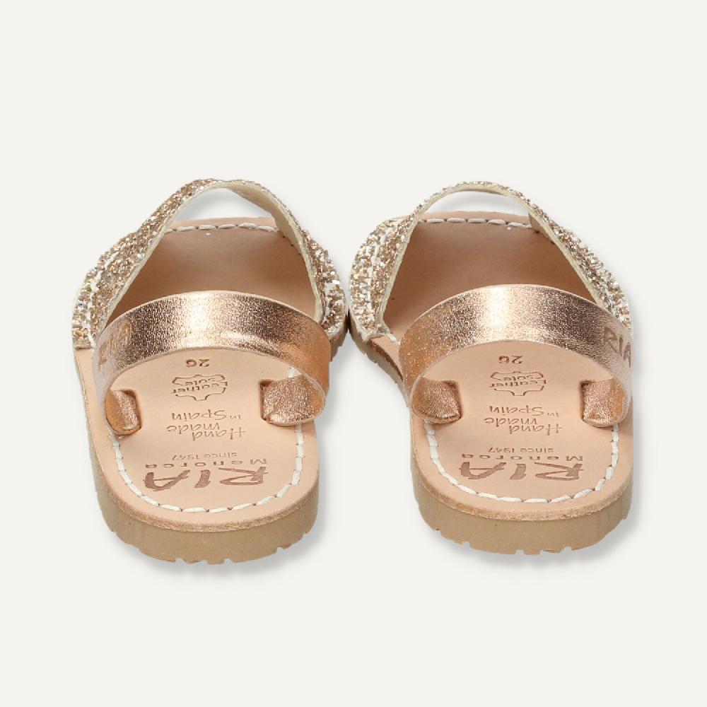 Ria Menorca Menorquina niña Marbella Glitter Peach Rebajas online