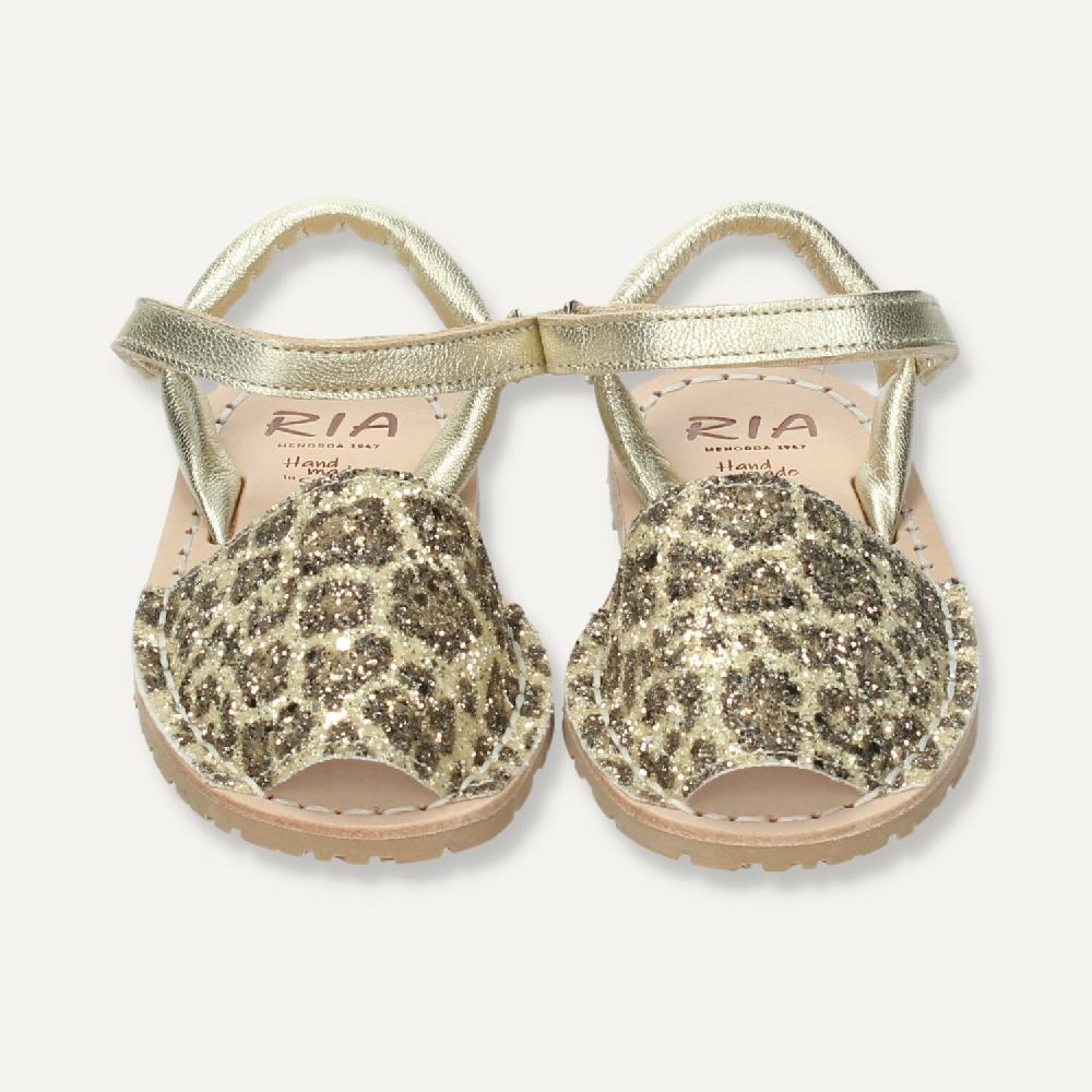 Ria Menorca Menorquina atada Marbella Leopardo Oro En oferta