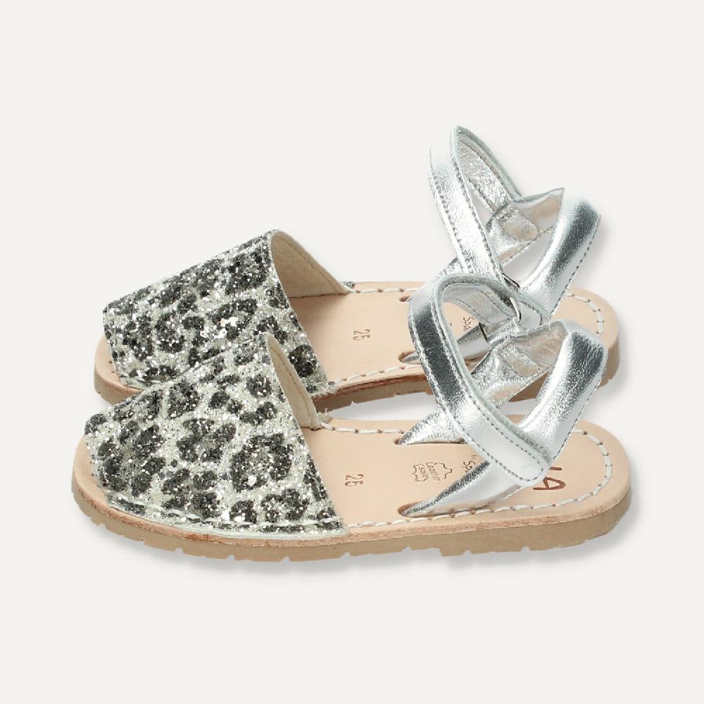 Ria Menorca Menorquina atada Marbella Leopardo Plata