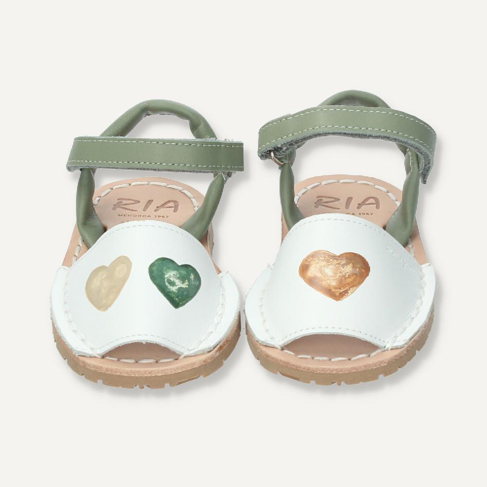 Ria Menorca Menorquina atada Pintado Corazones COMPRAR AHORA