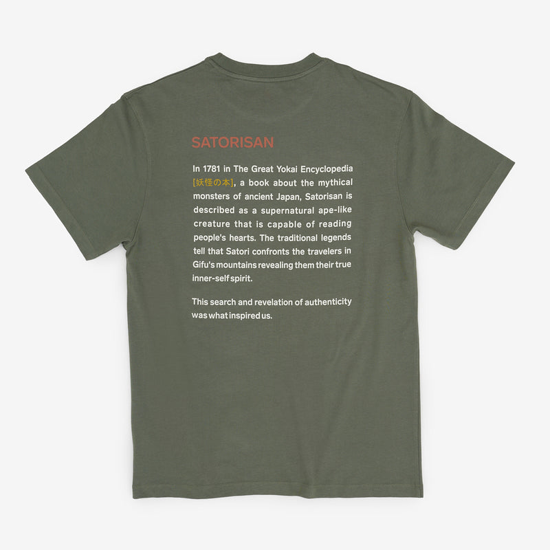 satorisan T-shirt oversize Organic cotton Promoción por tiempo limitado