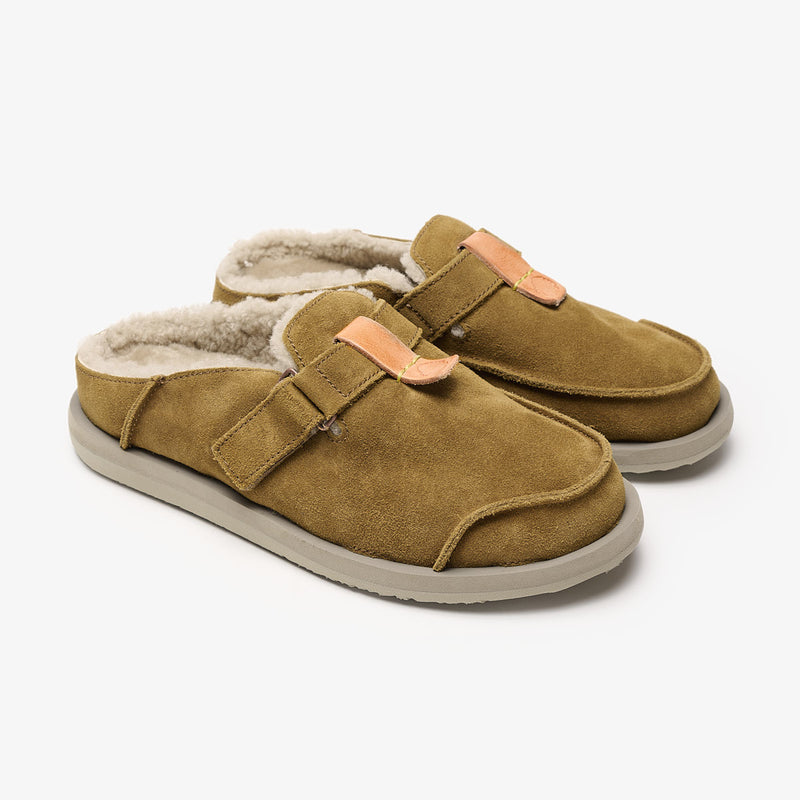 satorisan Uwabaki Clog Strap Suede Oferta especial