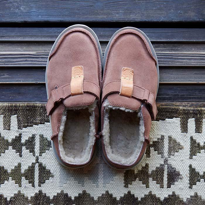 satorisan Uwabaki Clog Strap Suede Promoción por tiempo limitado