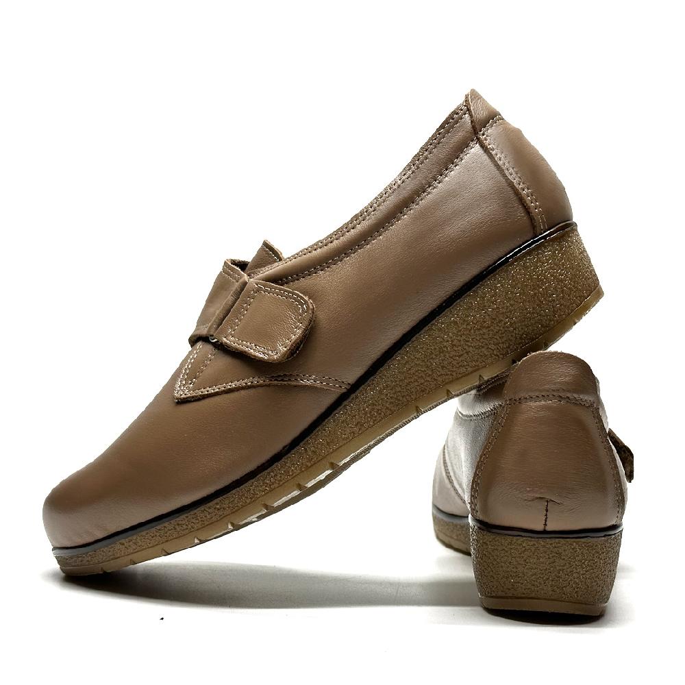 segarra 7540 Zapato Velcro Taupe Gran oferta