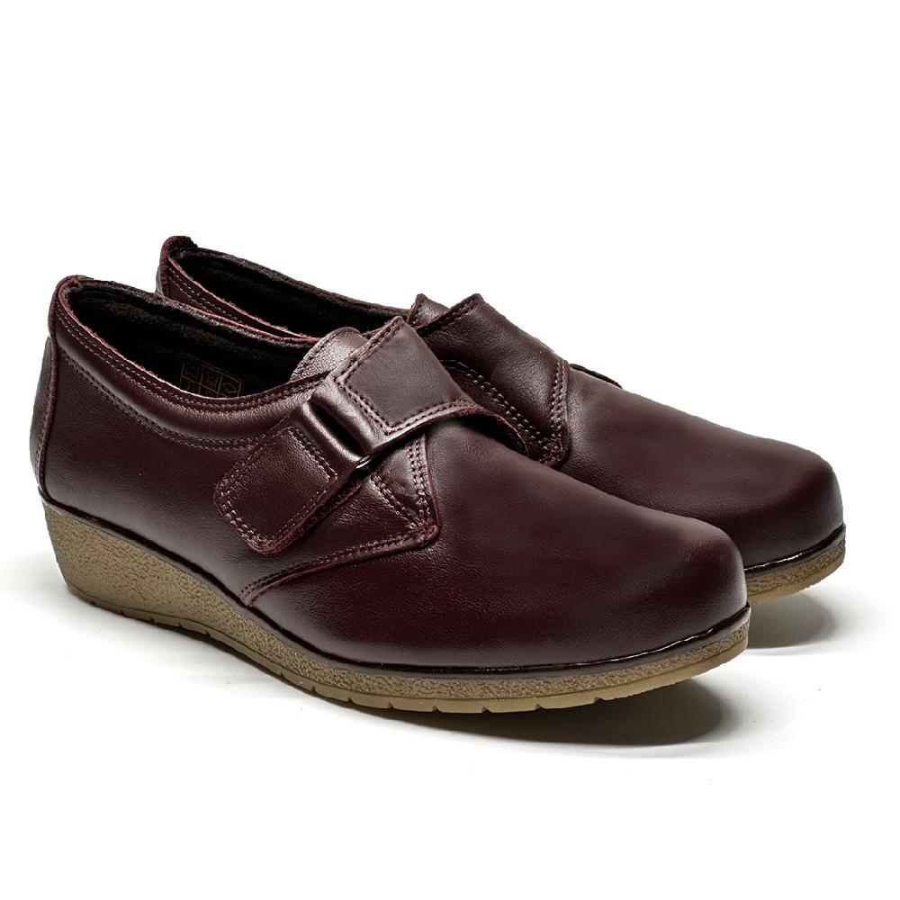 segarra 7540 Zapato Velcro Burdeos Ventas relámpago