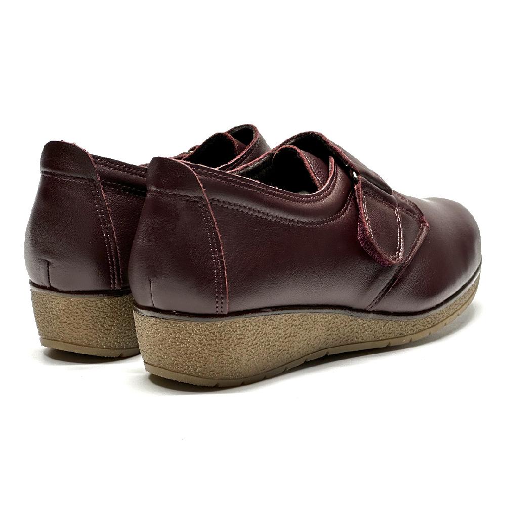 segarra 7540 Zapato Velcro Burdeos Ventas relámpago