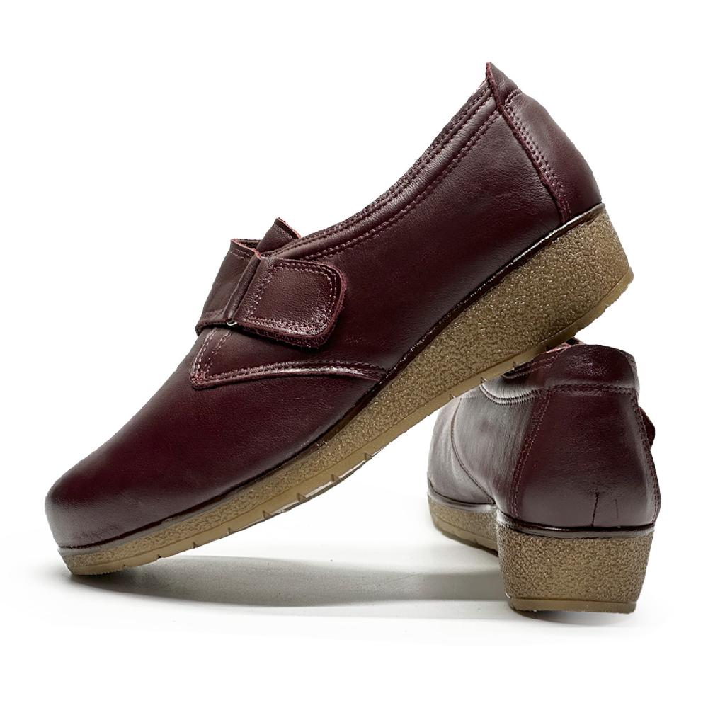 segarra 7540 Zapato Velcro Burdeos Ventas relámpago