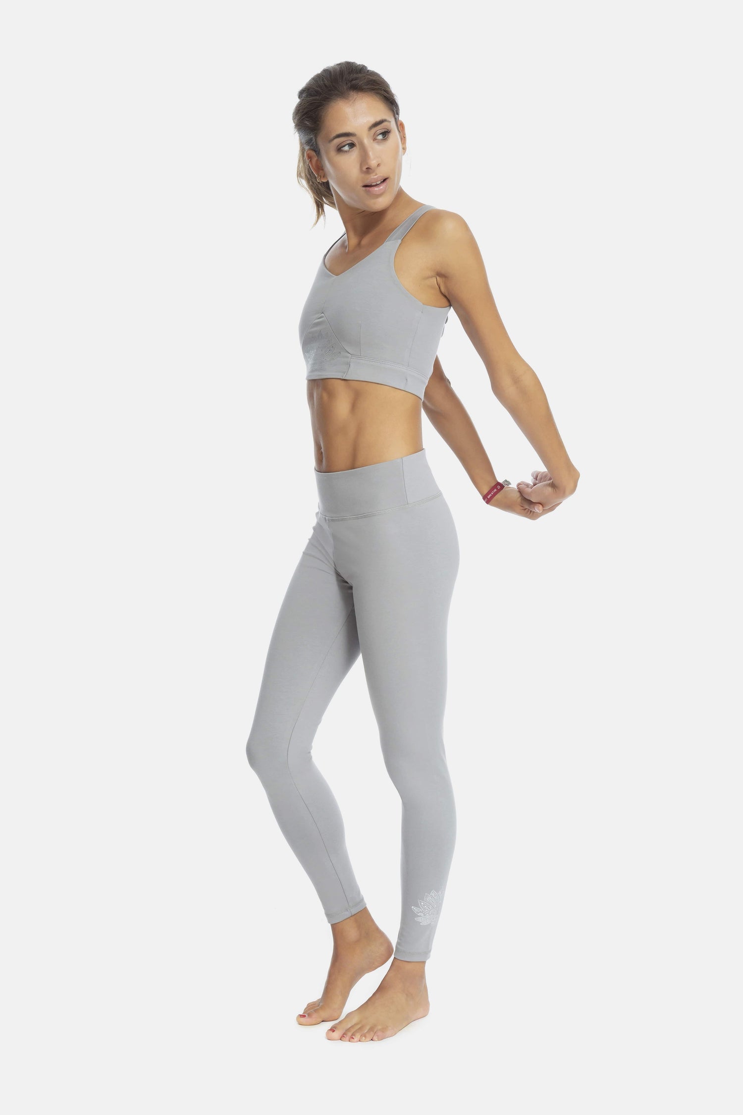 shambhala barcelona Legging Flow Gris Grandes descuentos